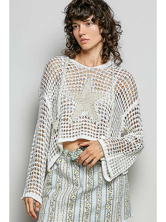 Star Patch Sweater top