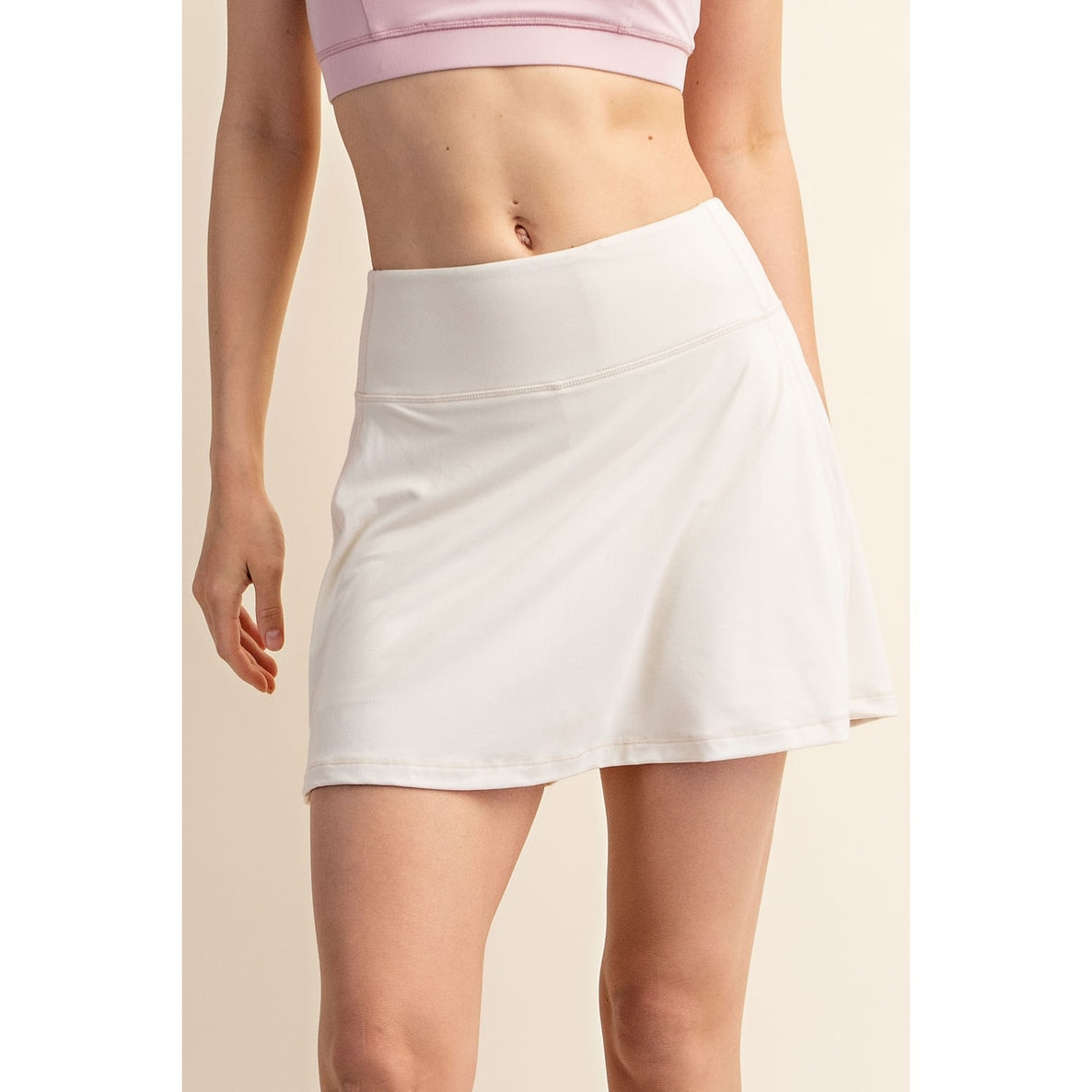 Rae Mode High Waste Pleat Skirt