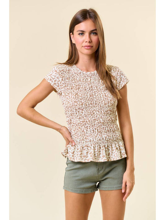 Smocked Bodice Top