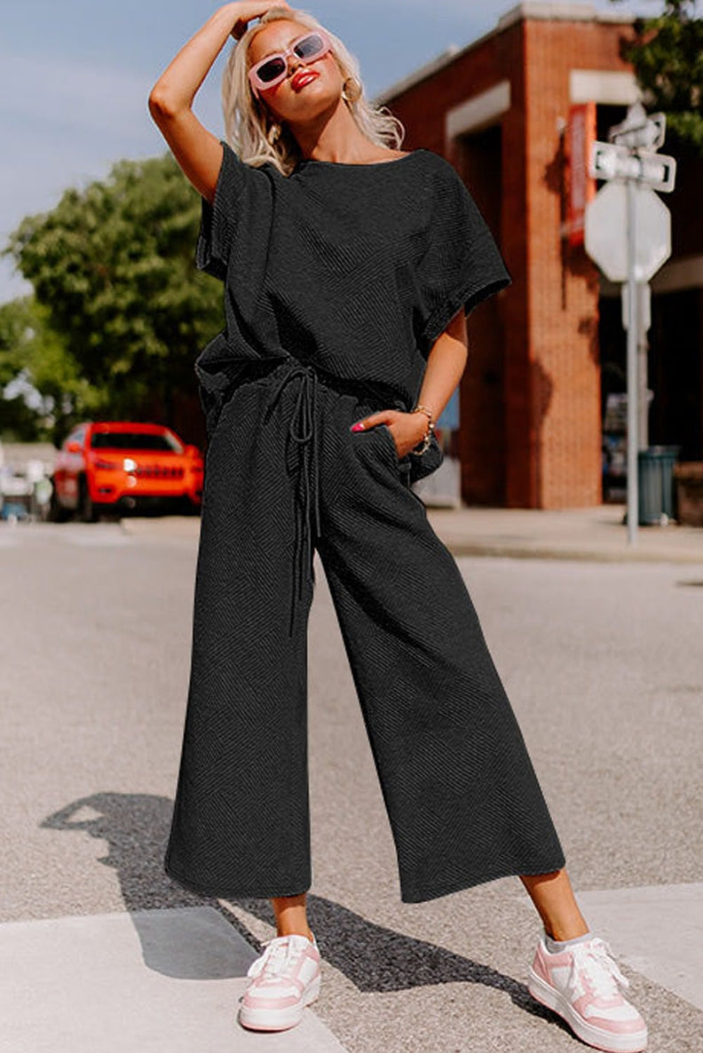 City Walk T-Shirt & Drawstring pant set