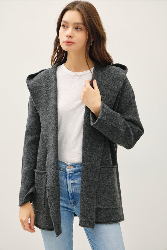 Chunky Hooded Cardi