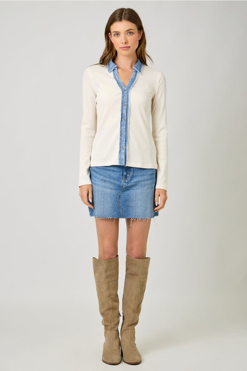Thermal Button Down