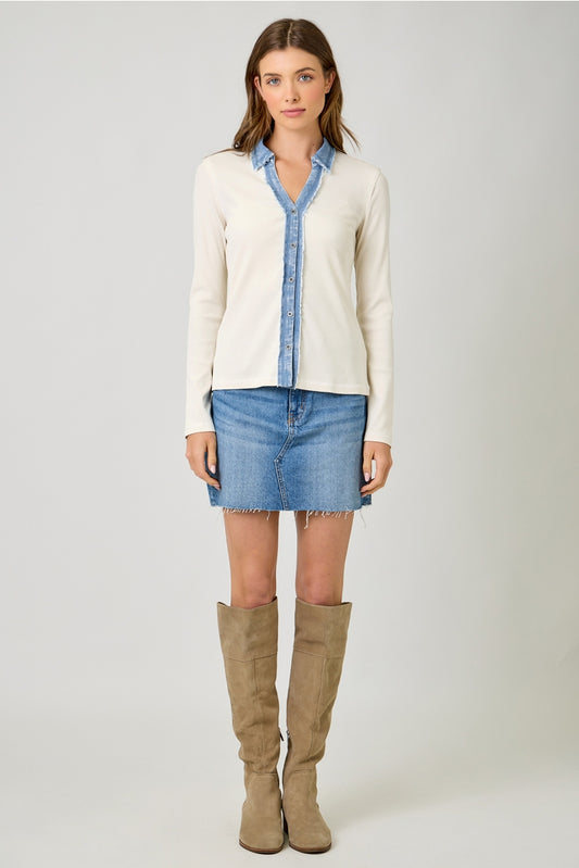 Thermal Button Down