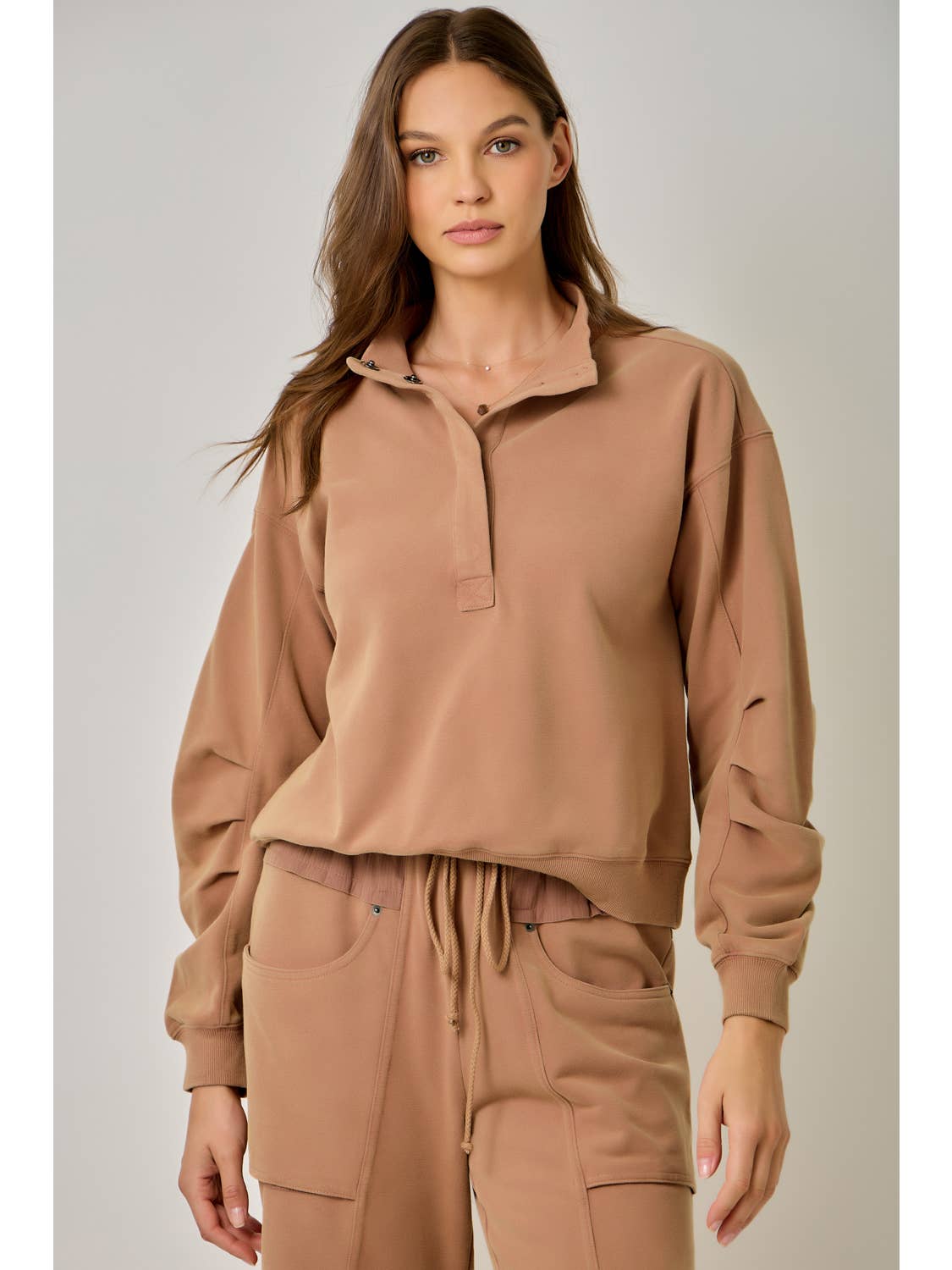 Barrel Sleeve Sweatshirt