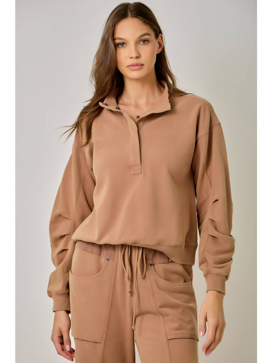 Barrel Sleeve Sweatshirt