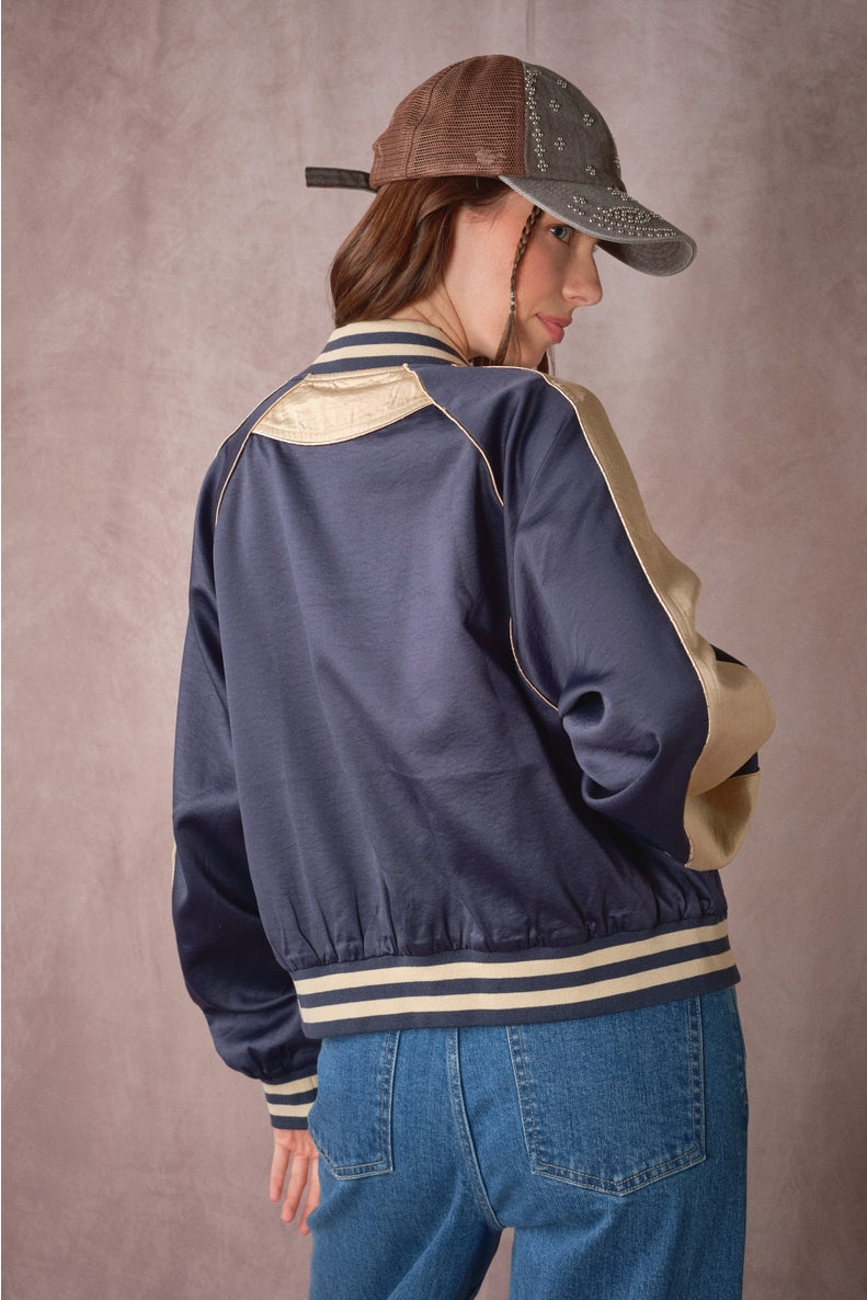 Cowgirl Satin Patch Jacket