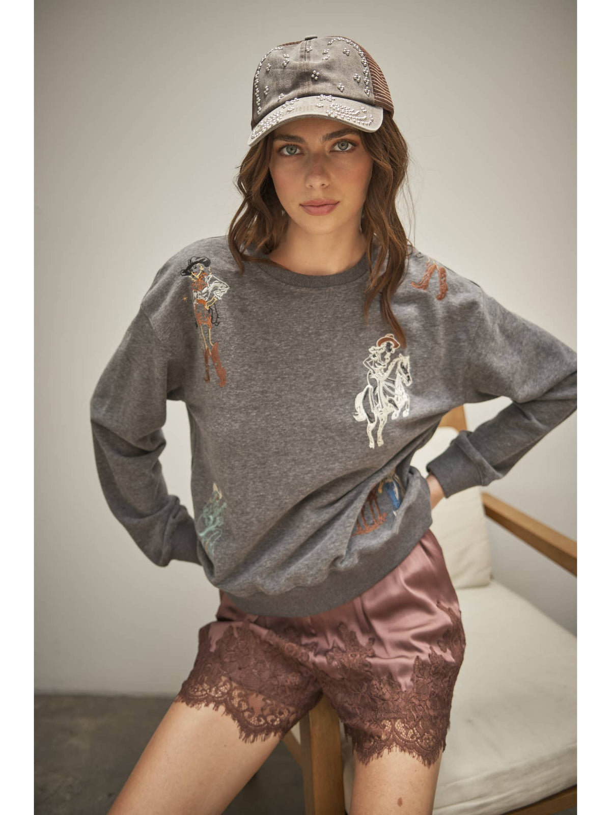 Western Graphic Sweatshirt