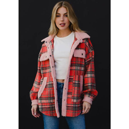 Red Plaid Jacket