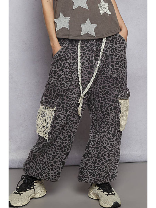 Woven Twill Joggers